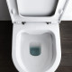Laufen Kartell Бачок напольный для приставного унитаза с механизмом слива подвод воды слева вверху цвет: белый 8.2866.1.000.981.1 (ст. арт. 8.2866.1.000.881.1)