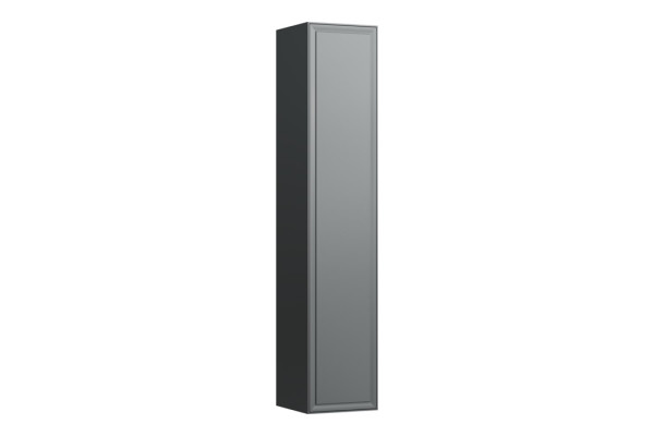 Laufen New Classic Колонна высокая подвесная 330х330х1600мм 4 полочки 1 дверка -петли справа цвет серый 4.0606.2.085.627.1