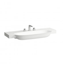 Laufen New Classic Раковина накладная овальная 1200х480х75 мм с 3 отв под смесительбез перелива цвет белый матовый