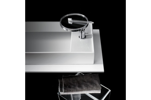 Laufen Kartell Раковина-чаша 750х350х120мм без перелива с 1 отв. под смеситель со скр. сливом с покр. LLC цвет: белый 8.1233.2.400.111.1