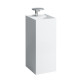 Laufen Kartell Свободност раковина 375х435х900мм без перелива с 1 отв. под смеситель с покр. LLC цвет: белый 8.1133.1.400.111.1