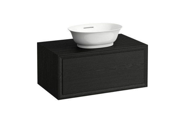 Laufen New Classic База под раковину подвесная  780х450х350 мм 1 ящик цвет черный дуб (для раковины 812852 812853) (привезем за 3 недели!) 4.0601.1.085.628.1