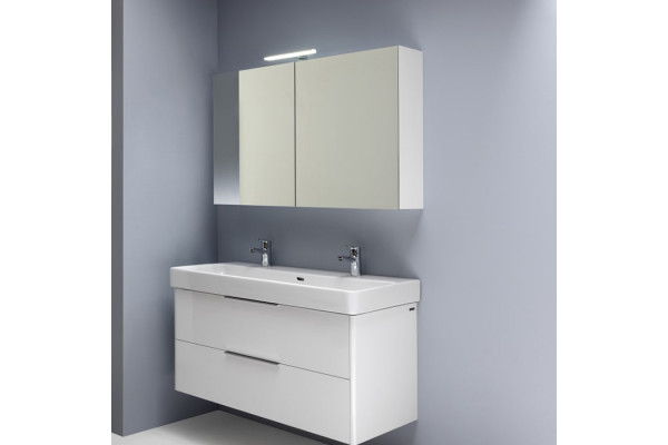 LAUFEN PRO S Раковина накладная  120 см  без отв под смеситель  цвет белый глянцевый 8.1496.5.000.109.1