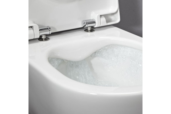LAUFEN Pro Унитаз подвесной безободковый 530х360х340 мм. цвет белый с покрытием LLC 8.2096.6.400.000.1