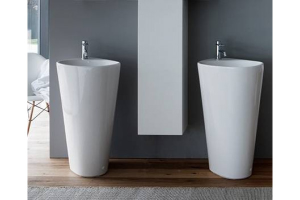 Раковина Laufen Palomba 8.1180.4.000.104.1 напольная цвет белый, овальная