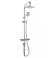 Душевая стойка Lemark  хром, шланг 150 см, 5 режимов
