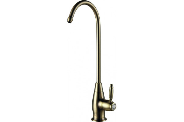 Кран Lemark Villa LM4840B для фильтра однорычажный, бронза, высота излива 23.1 см