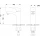 Смеситель Lemark Linara LM0406C для раковины однорычажный, хром