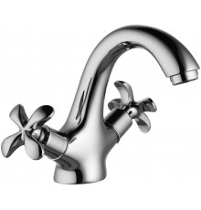 Смеситель Lemark Flora LM0106C для раковины двухвентильный, хром