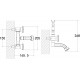 Смеситель Lemark Jasmine LM6614B для ванны с душем, двухвентильный, бронза