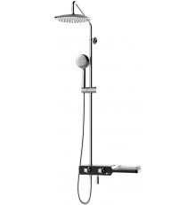 Душевая стойка Lemark Tropic LM7009C штанга 200 см, шланг 200 см, 3 режима