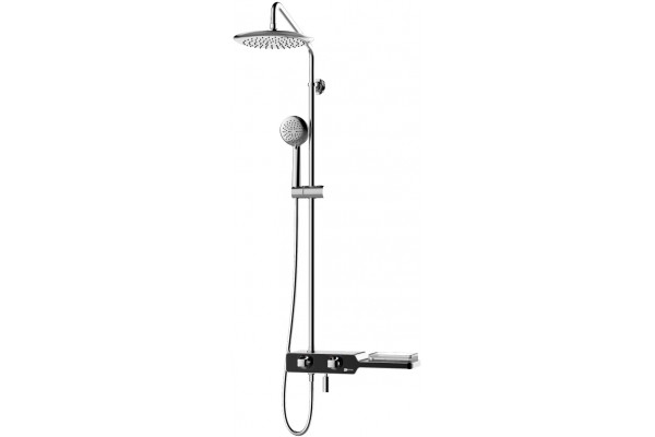 Душевая стойка Lemark Tropic LM7009C штанга 200 см, шланг 200 см, 3 режима