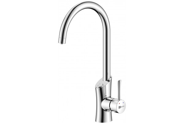 Смеситель Lemark Comfort LM3072C для кухонной мойки однорычажный, хром