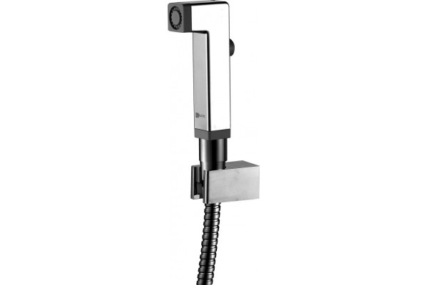 Гигиенический душ Lemark LM8091C хром, шланг металлический 1.5 см
