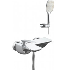 Смеситель Lemark Bellario LM6802C для ванны с душем, однорычажный, хром