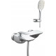 Смеситель Lemark Bellario LM6802C для ванны с душем, однорычажный, хром