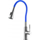 Смеситель Lemark Expert LM5082S-Blue для кухонной мойки однорычажный, высота излива 24.2 см