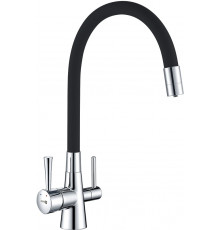Смеситель Lemark Comfort LM3075C для кухонной мойки однорычажный, высота излива 22.8 см