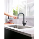 Смеситель Lemark Comfort LM3075BL для кухонной мойки однорычажный, черный