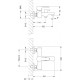 Смеситель Lemark Evitta LM0514C для ванны с душем, однорычажный, хром