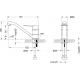Смеситель Lemark Point LM0307C для раковины однорычажный, хром