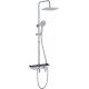 Душевая стойка Lemark Tropic LM7012C хром штанга 196.25 см, шланг двойная оплетка, металлический 150 см