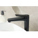 Смеситель Lemark Bronx LM3709BL для раковины, черный, однорычажный, высота излива 22.5 см