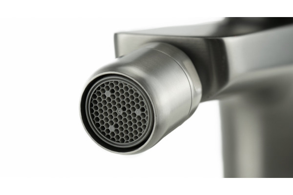 Смеситель Lemark Bronx LM3708GM для биде, графит, однорычажный, сталь