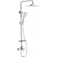 Душевая стойка Lemark Evitta LM0560C хром, штанга 169 см, шланг металлический 150 см