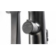 Смеситель Lemark Bronx LM3744BL напольный, для ванны с душем, черный, однорычажный, длина излива 23.3 см
