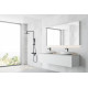 Душевая стойка Lemark Bronx LM3760BL черная цвет черный, штанга 161.5 см