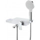 Смеситель Lemark Unibox LM6914CW для ванны с душем, однорычажный, длина излива 12.7 см