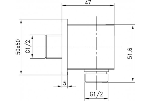 Шланговое подключение Lemark LM5883CW штанга 5.16 см,  в современном стиле