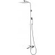 Душевая стойка Lemark Unit LM4562C хром, штанга 159.2 см, шланг металлический 150 см