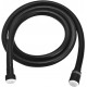 Душевой шланг Lemark Turn-Free LE8025P-Black 150 см цвет черный,  в современном стиле