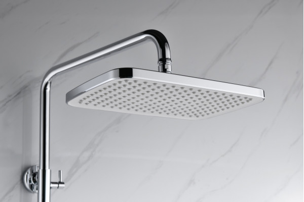Душевая стойка Lemark Prizma LM3962C хром, штанга 189 см, шланг металлический 150 см
