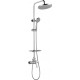 Душевая стойка Lemark Linara LM0460C хром, штанга 160.5 см, шланг металлический 150 см