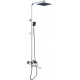 Душевая стойка Lemark Tropic LM7004CS хром, штанга 170 см, шланг двойная оплетка, металлический 150 см