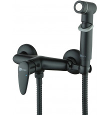 Гигиенический душ Lemark Pramen LM3318BL со смесителем, черный в современном стиле