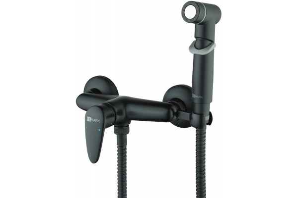 Гигиенический душ Lemark Pramen LM3318BL со смесителем, черный в современном стиле