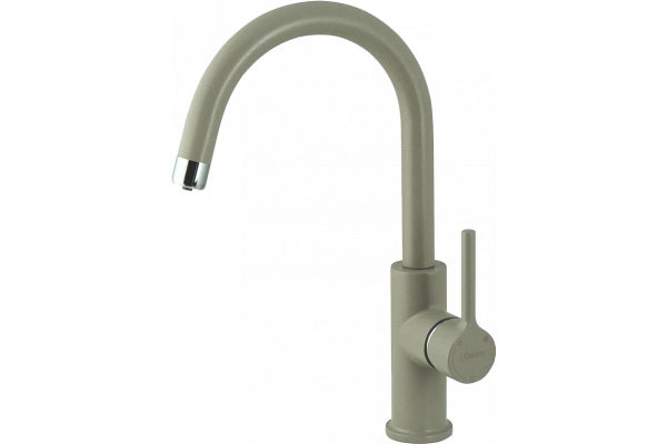 Смеситель для кухни Lemark Comfort LM3073PGR грей однорычажный, серый