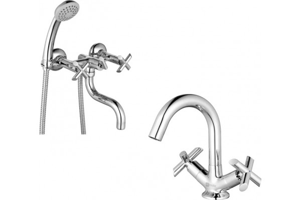 Душевой комплект Lemark Practica LM7512C + LM7507C хром