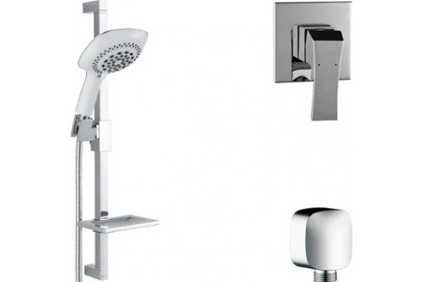 Душевой комплект Lemark Unit LM4523C + LM8068C + LM8085C хром