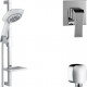 Душевой комплект Lemark Unit LM4523C + LM8068C + LM8085C хром