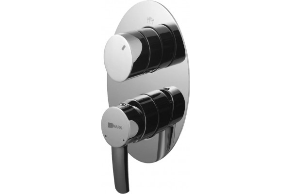 Душевой комплект Lemark Atlantiss LM3228C + LM8067C +  LM8037C + LM8086C хром,  в современном стиле