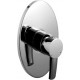 Душевой комплект Lemark Atlantiss LM3223C + LM8067C + LM8086C хром,  в современном стиле