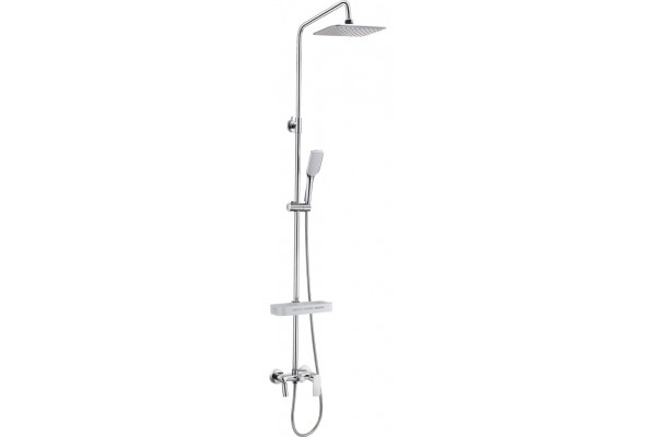 Душевая стойка Lemark Tropic LM7002C хром, штанга 170 см, шланг 150 см
