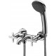 Смеситель Lemark Duetto LM5712C для ванны с душем, двухвентильный, хром