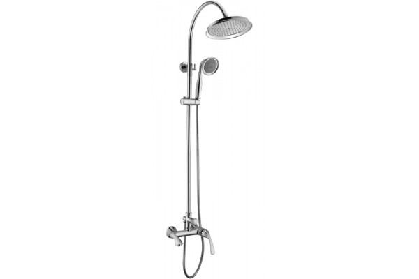 Душевая стойка Lemark Intense LM5662C хром, штанга 185.6 см, шланг 150 см