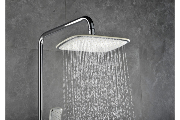 Душевая стойка Lemark Tropic LM7006C штанга 170.8 см, шланг 150 см, 1 режим